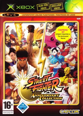 Street Fighter Anniversary Collection (USA) box cover front